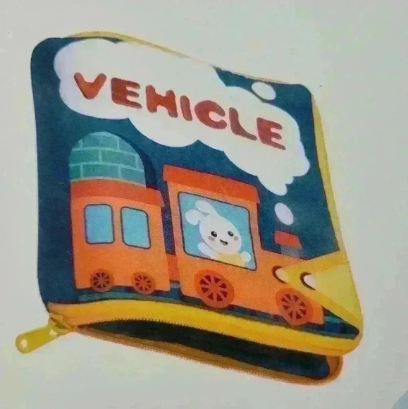 Vehicle - Baby 3D Cloth Book - Picture 1 of 4